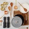 ladle - camden - hammered copper by be home