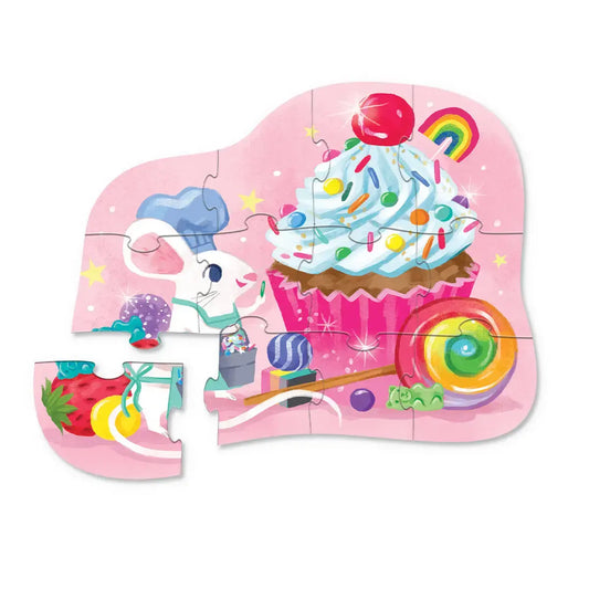 puzzle - 12-piece mini - celebration! by crocodile creek