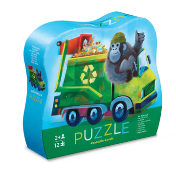 puzzle - 12-piece mini - go gorilla by crocodile creek