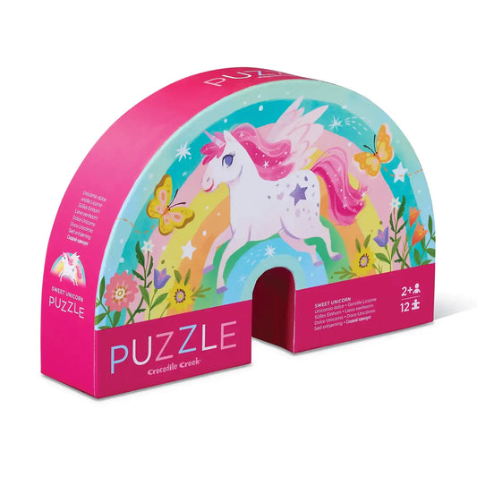 puzzle - 12-piece mini - sweet unicorn by crocodile creek