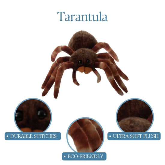 toy - animal plush - wild onez - tarantula by the petting zoo