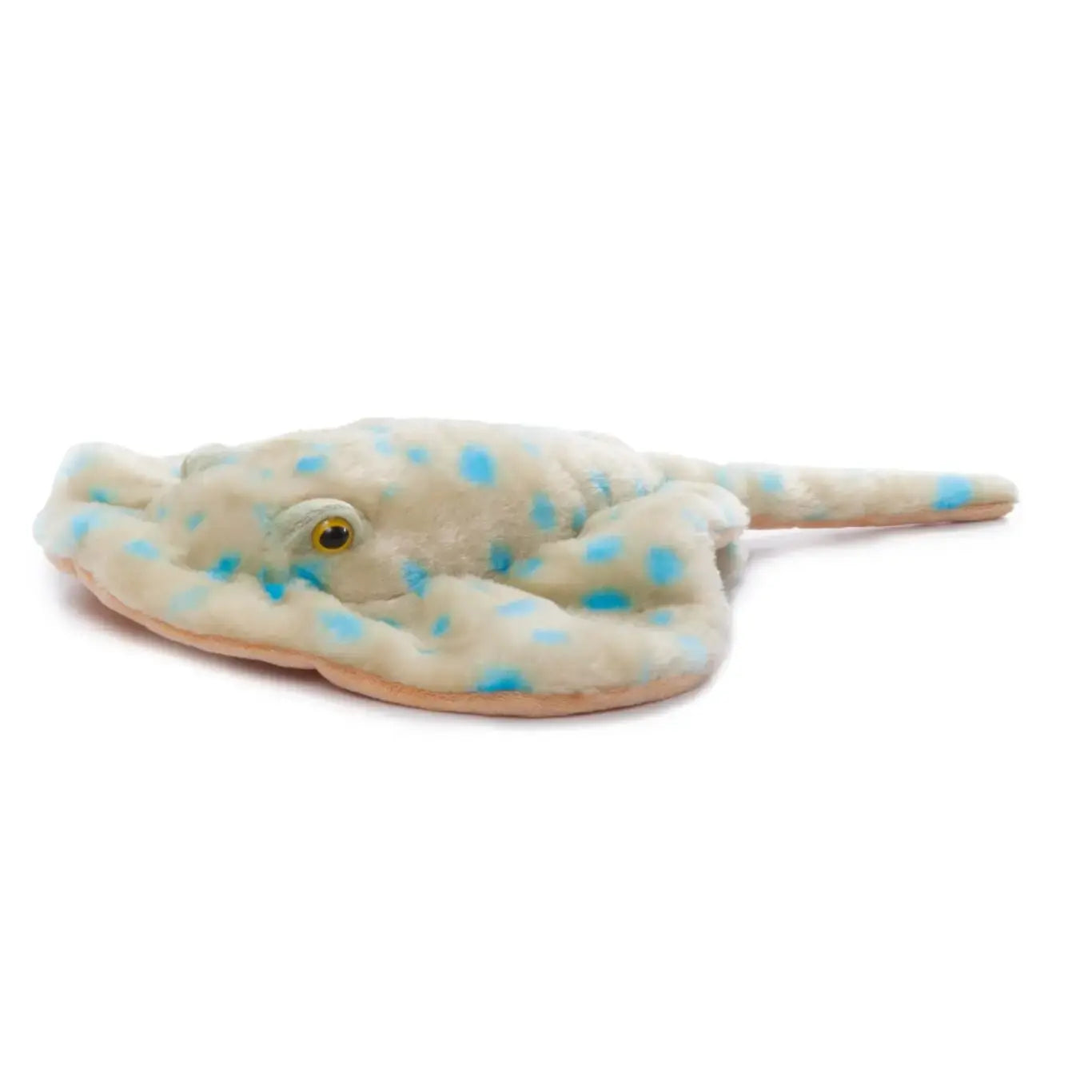 toy - animal plush - scoopz - blue spotted ray by the petting zoo
