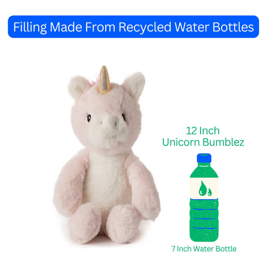 toy - animal plush - bumblez unicorn sitter by the petting zoo
