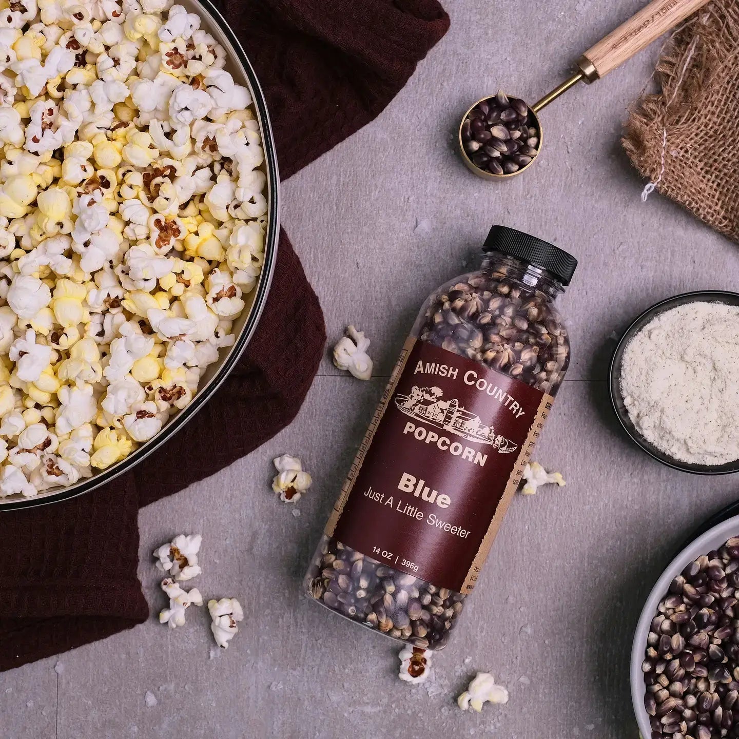 snack - popcorn bottle by amish country popcorn