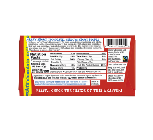 candy - tony's chocolate - big bars by tony's chocolonely inc