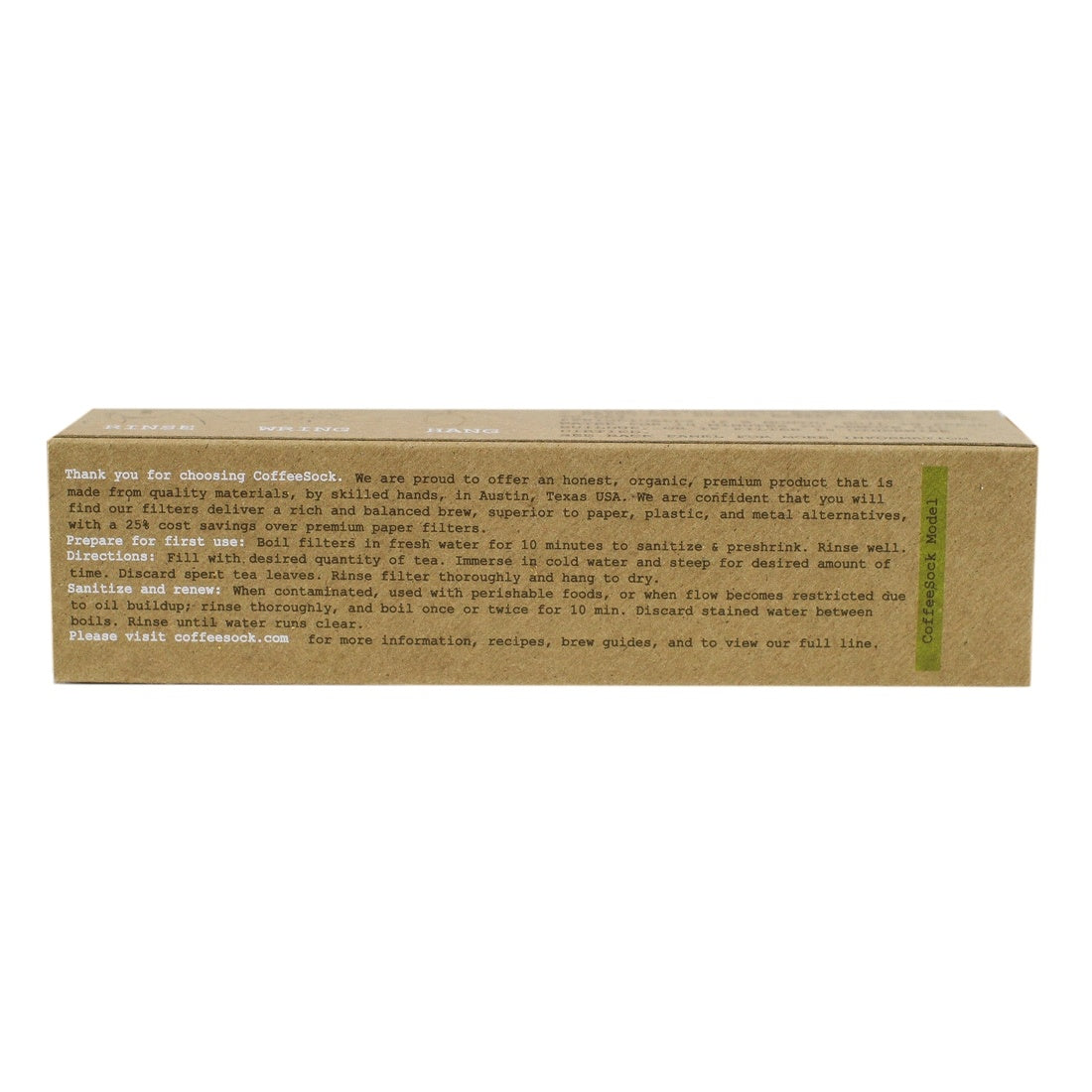 tea filter - coldbrew - 32oz by coffeesock