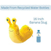 toy - animal plush - banana slug by the petting zoo