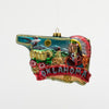 glass ornament - oklahoma (mental illness support) by one hundred 80 degrees