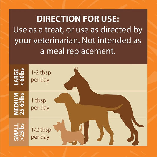 dog treat - pumpkin peanut butter - squeeze pack 8oz by poochie butter