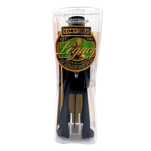 cork pops - legacy - black by corkpops