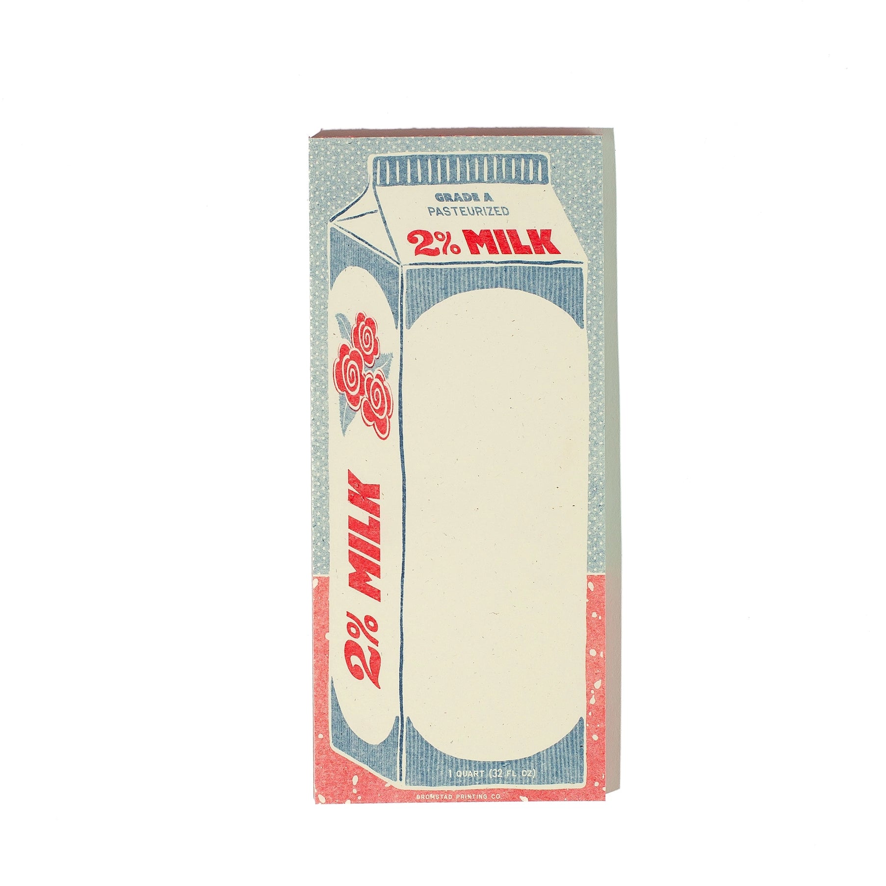 notepad - risograph - 2% milk by bromstad printing co.