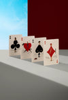 playing cards - odd bods - blue by art of play