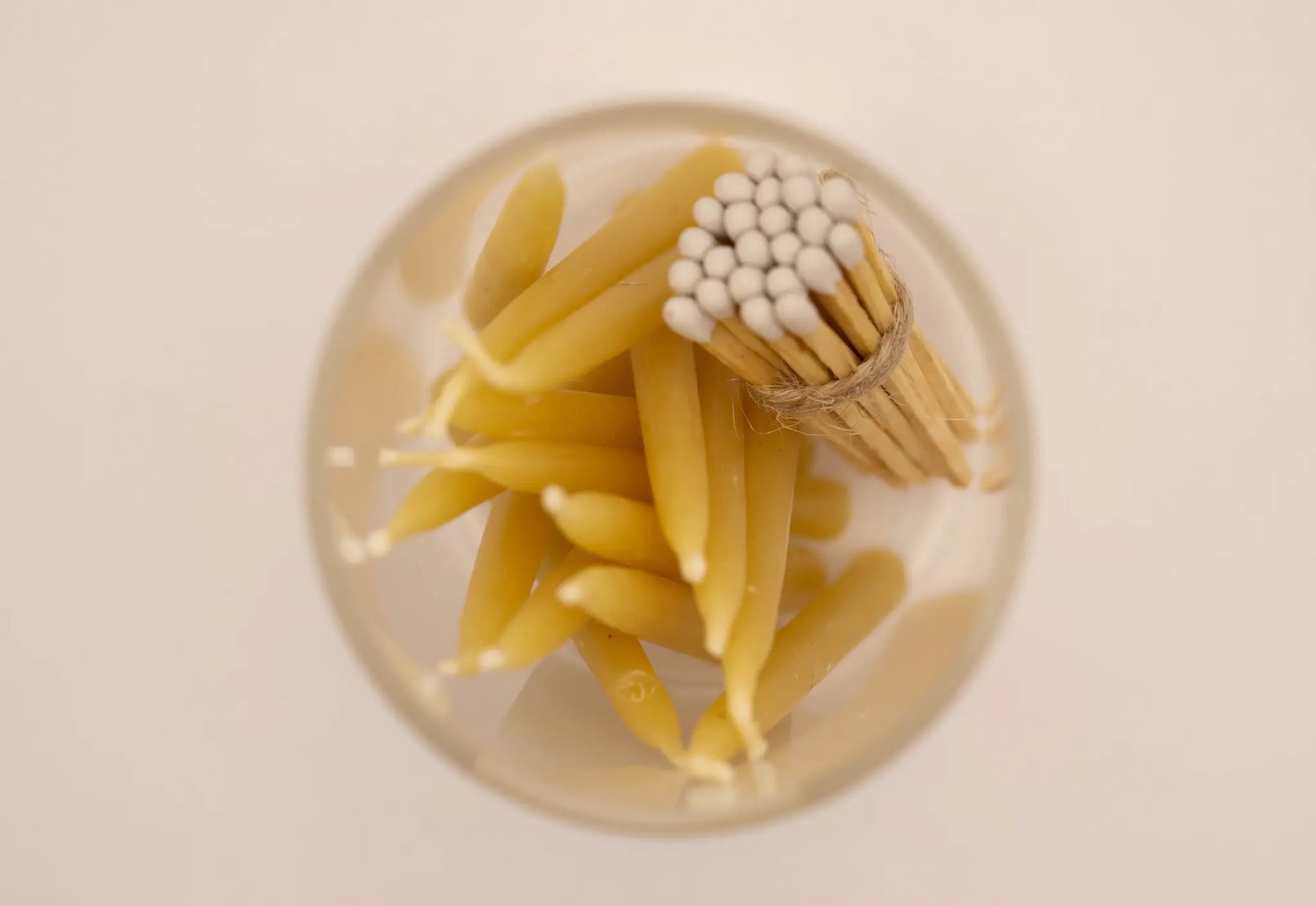 candle - beeswax - 20 minute mindful by the polite house