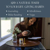candle - beeswax - 20 minute mindful by the polite house