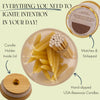 candle - beeswax - 20 minute mindful by the polite house