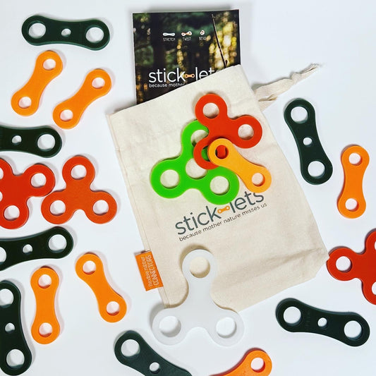 connector set - flexible rubber - 20-piece garden by stick-lets