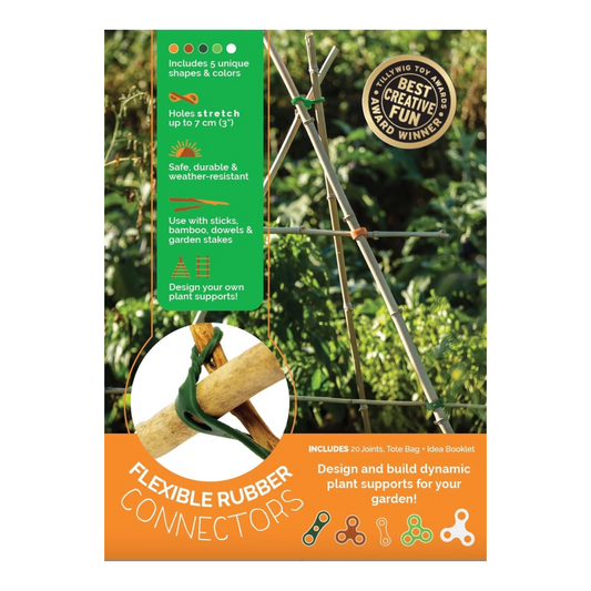 connector set - flexible rubber - 20-piece garden by stick-lets