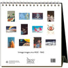 desk calendar - 2025 - outer space by found image
