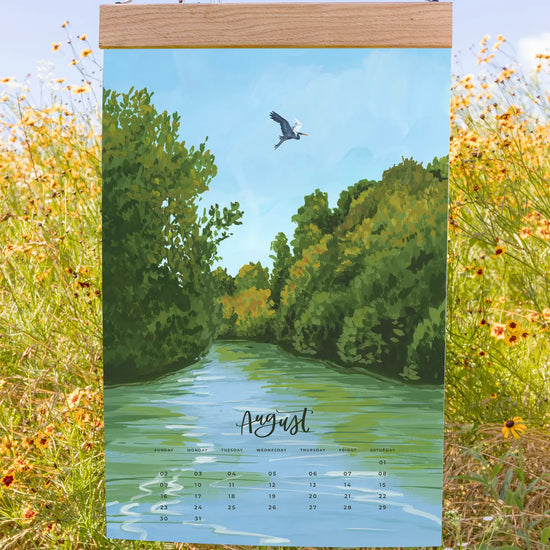 wall calendar - xl 2026 - natural world by one canoe two/1canoe2