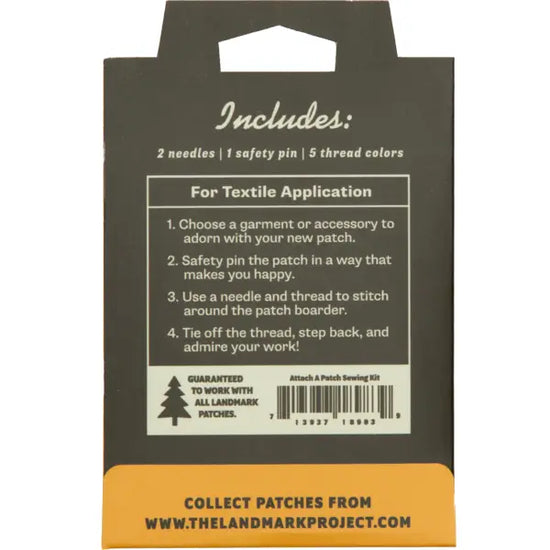sewing kit - attach-a-patch by the landmark project