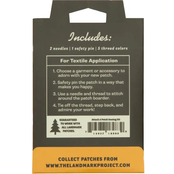 sewing kit - attach-a-patch by the landmark project