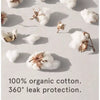 tampons - organic cotton - 20-count by lola