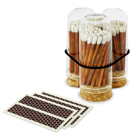 2" matches + mini cloche by thankful greetings