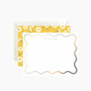 notecards - set of 4 - little note/daisy by botanica paper co.