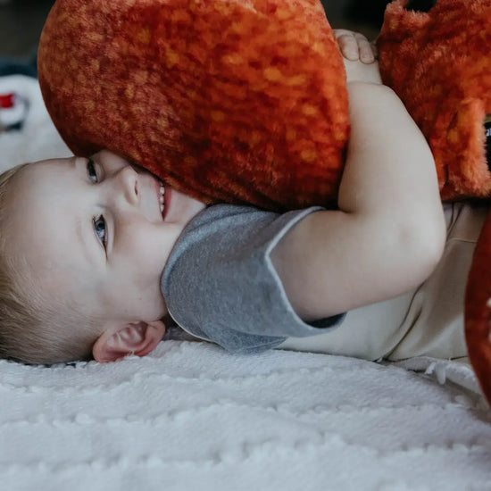 toy - animal plush - pacific red octopus 24" by the petting zoo