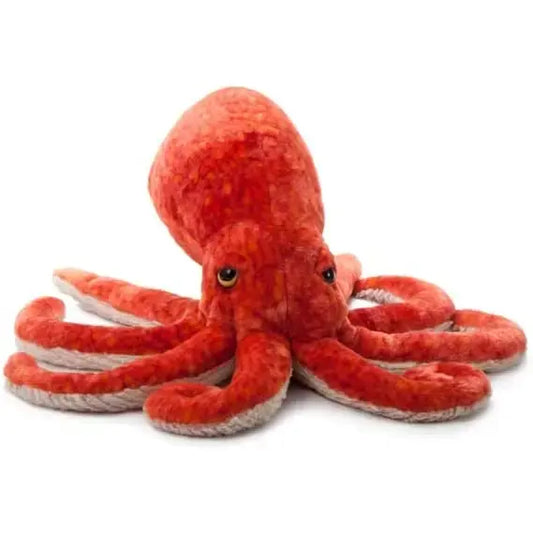 toy - animal plush - pacific red octopus 24" by the petting zoo