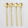 spoon - thin gold - 4.75" short by be home