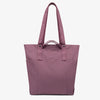 tote bag - "raw" - maroon by lefrik us