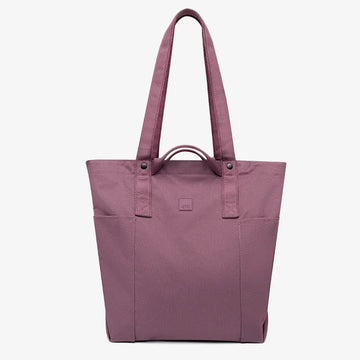 tote bag - "raw" - maroon by lefrik us