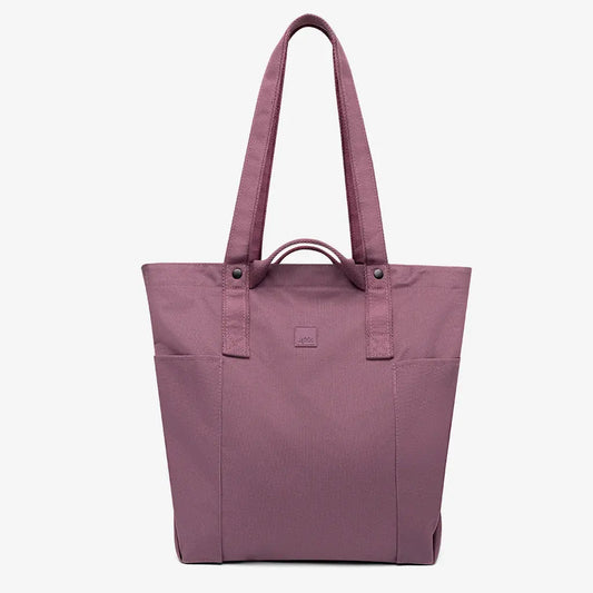 tote bag - "raw" - maroon by lefrik us