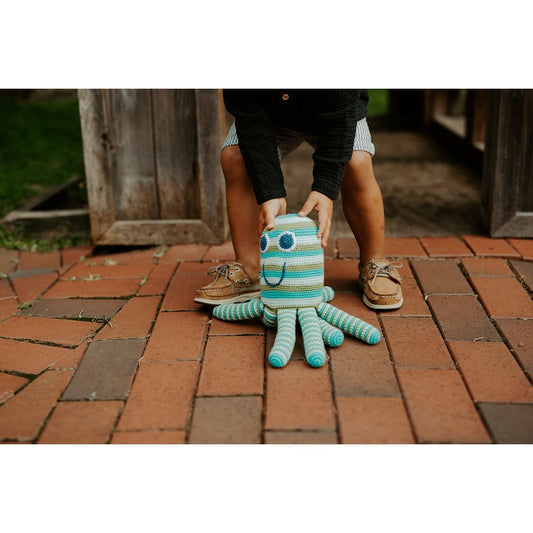 crochet toy - large octopus by pebble