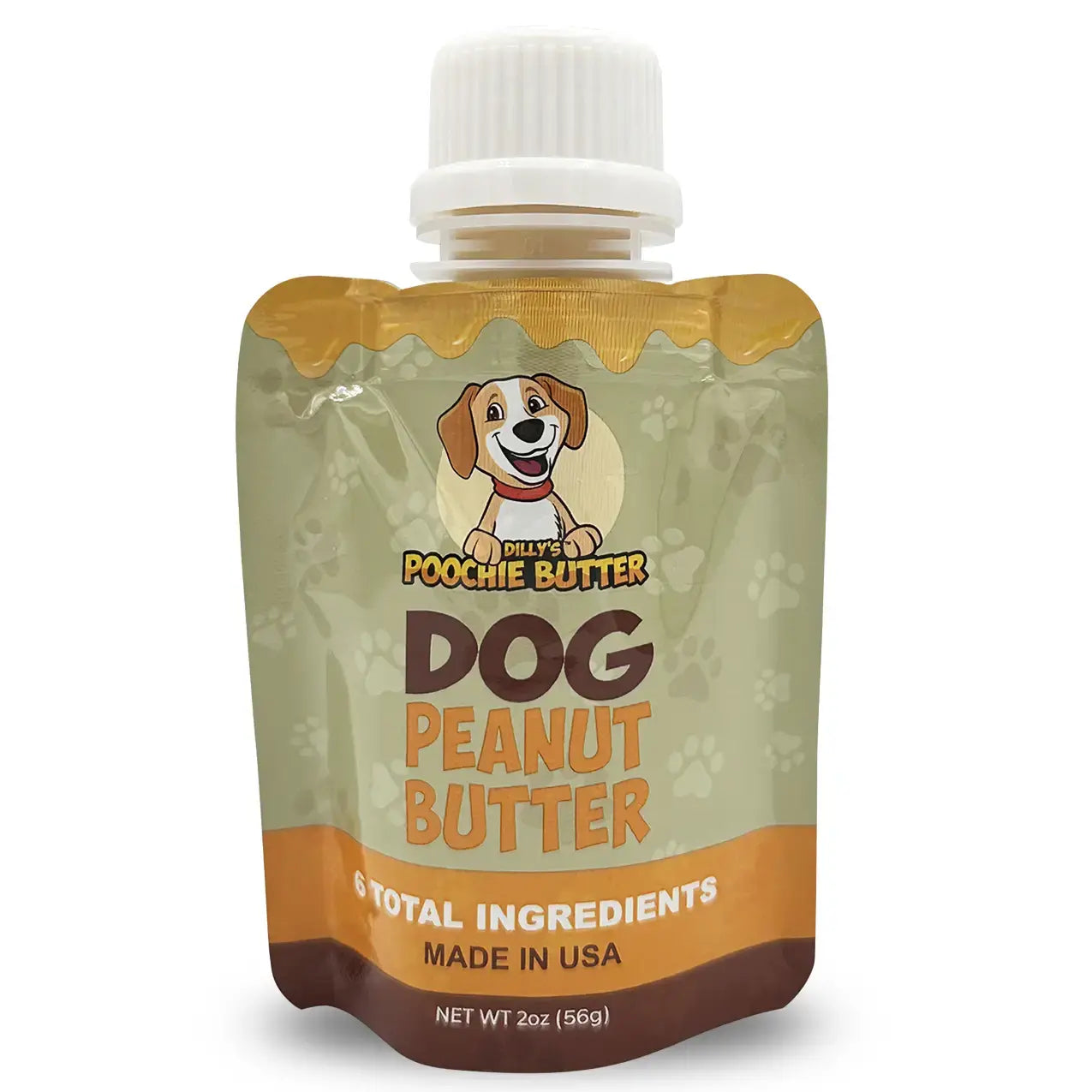 dog treat set - peanut butter + lick mat by poochie butter