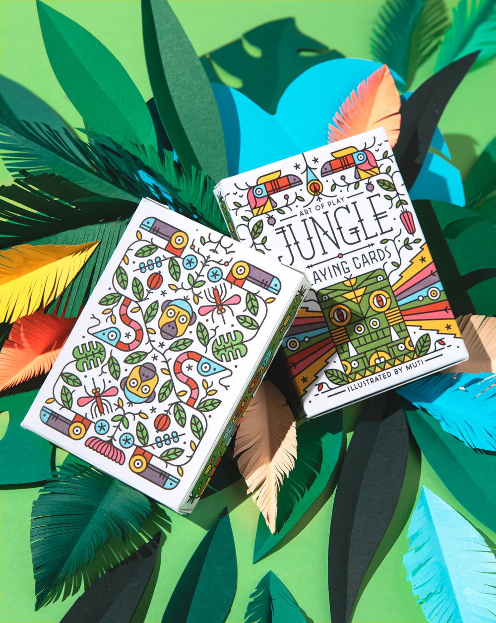 playing cards - jungle by art of play