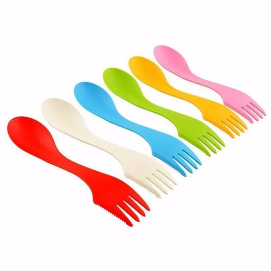 travel utensil - 3-in-1 by plenty