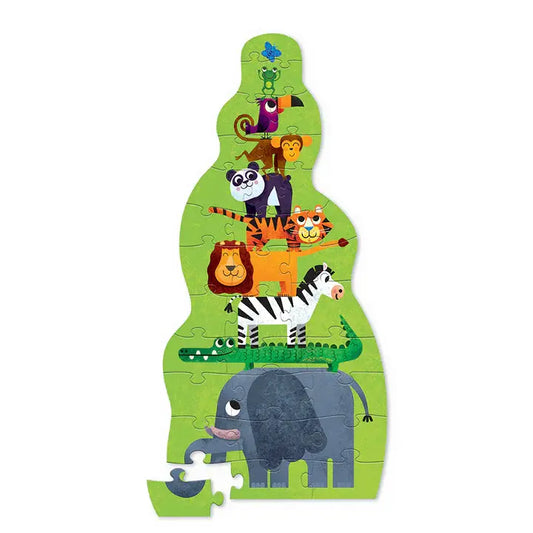 puzzle - 30-piece tower - jungle by crocodile creek