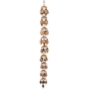 chime - nine layered nana bell - 38" by moksha imports