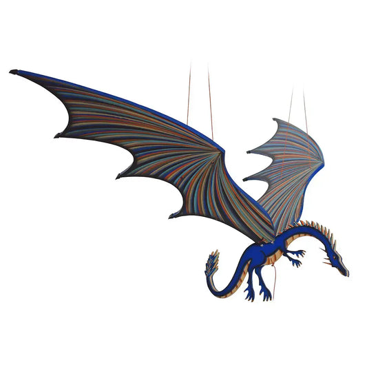mobile - flying dragon - 32" xl by tulia's artisan gallery