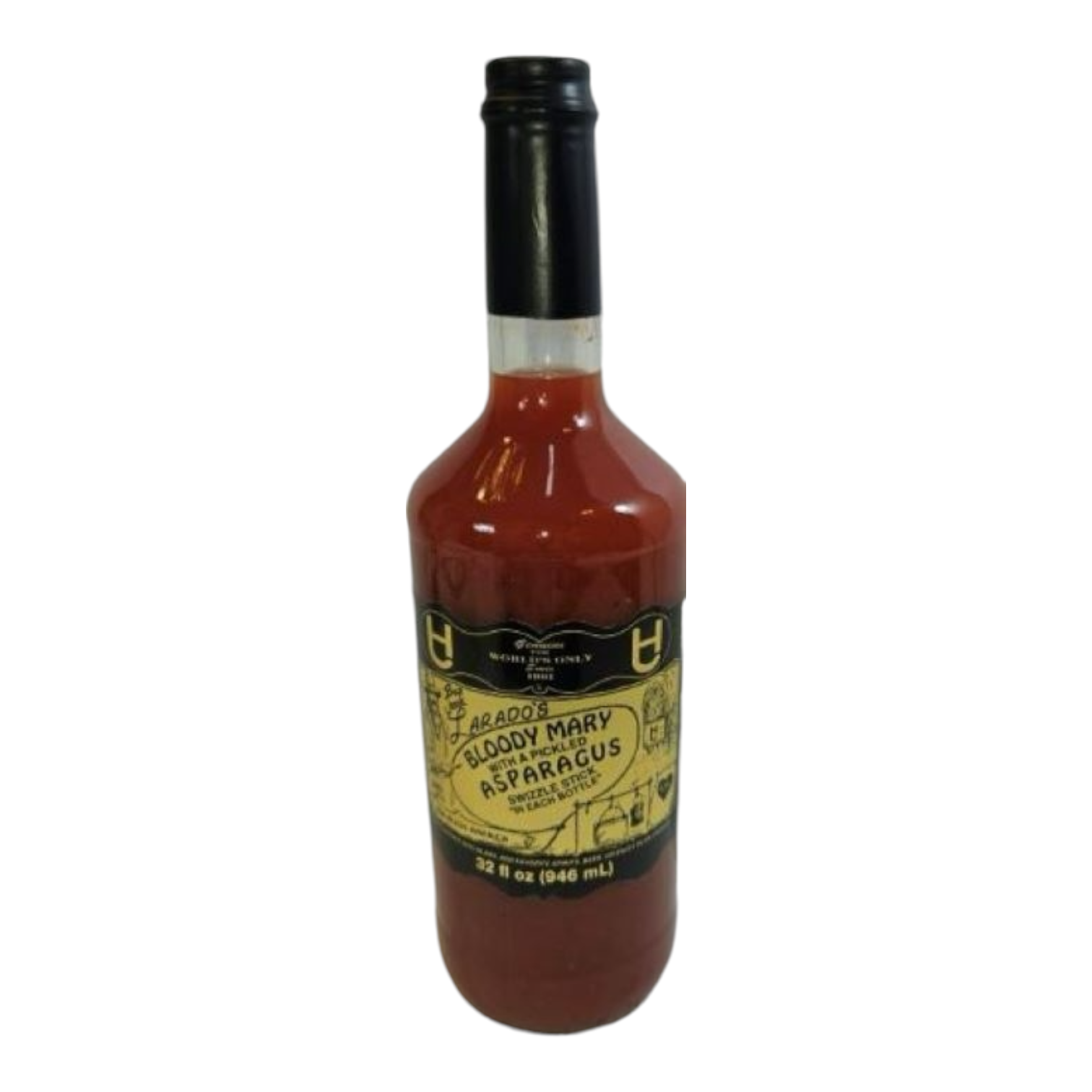 bloody mary mix - pickled asparagus spear by ben jack larado's