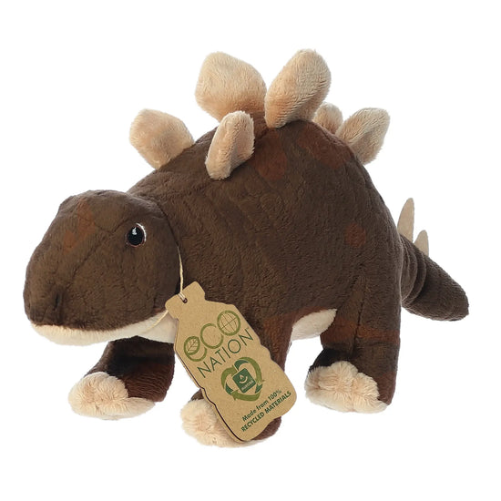 toy - eco plush animal - stegosaurus by aurora