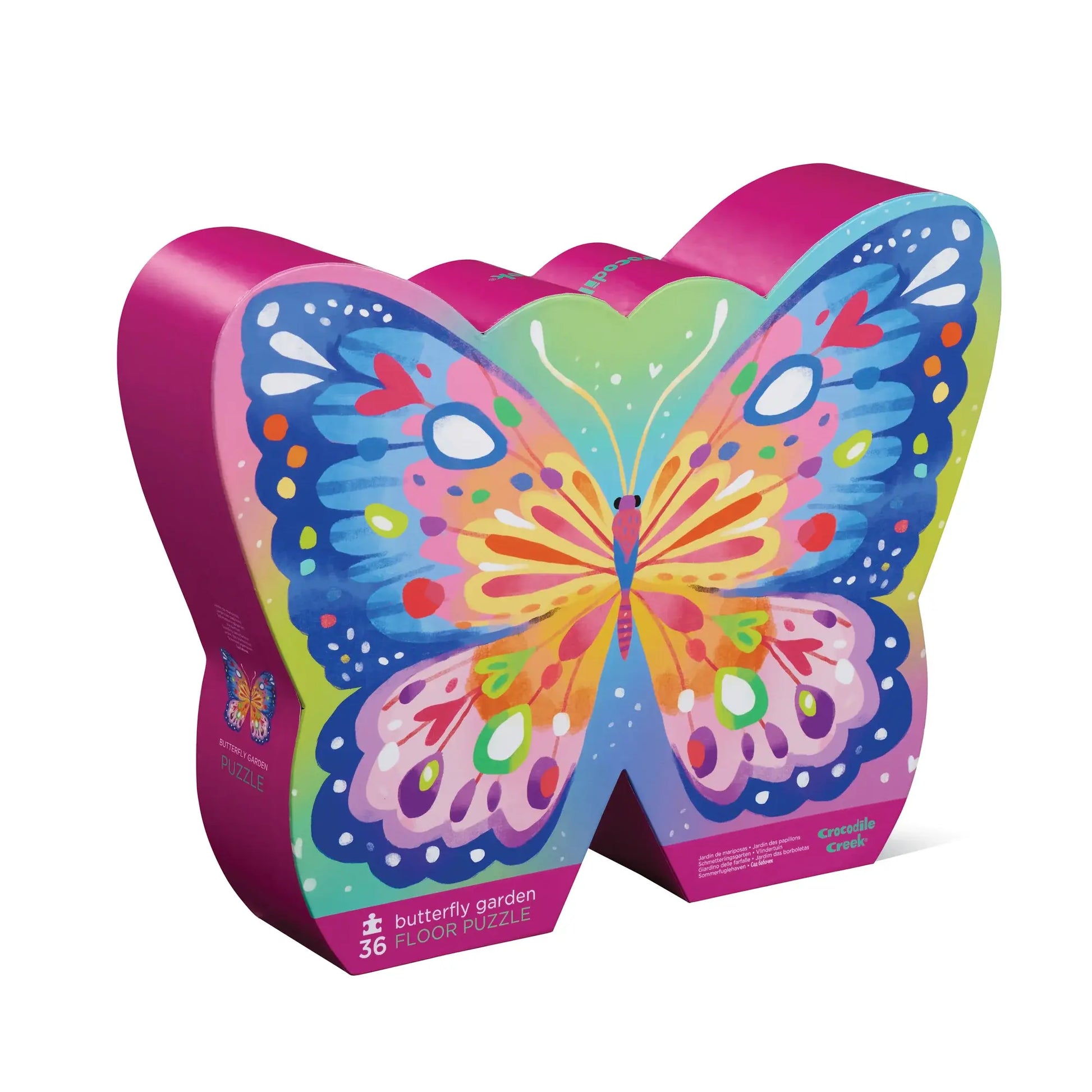 puzzle - 36-piece - butterfly garden by crocodile creek