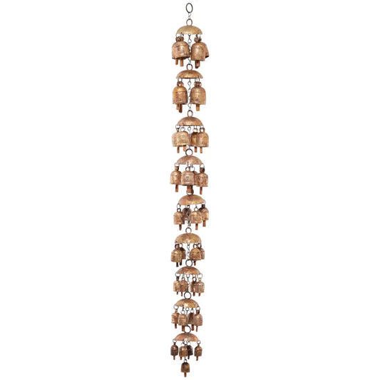 chime - nine layered nana bell - 38" by moksha imports