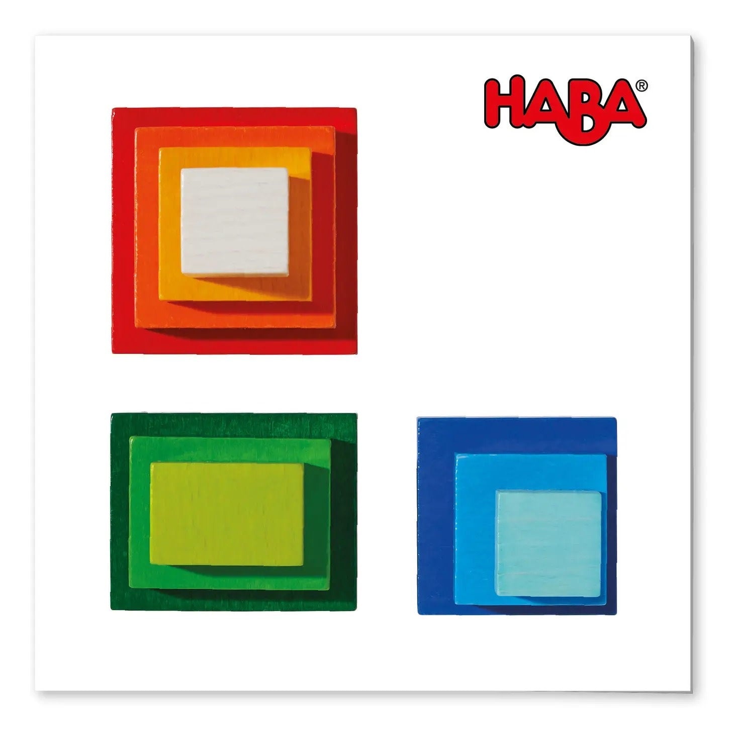 game - rainbow cube 3d arranging by haba
