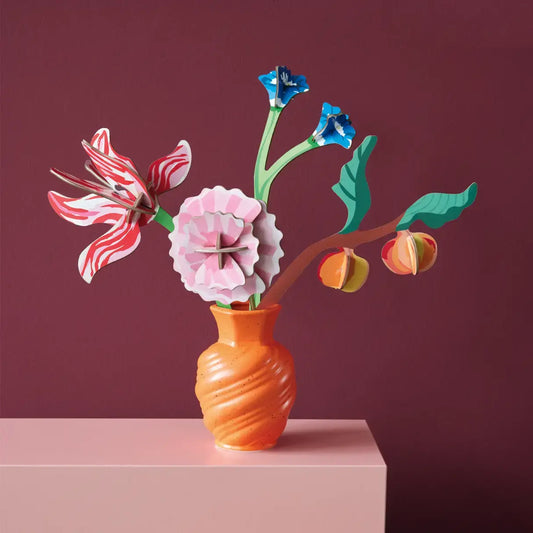 3d floral puzzle - dutch flowers by studio roof