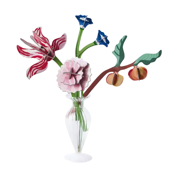 3d floral puzzle - dutch flowers by studio roof