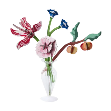 3d floral puzzle - dutch flowers by studio roof
