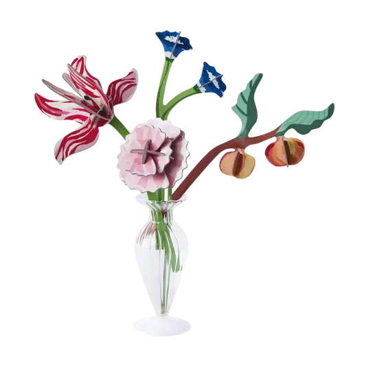 3d floral puzzle - dutch flowers by studio roof